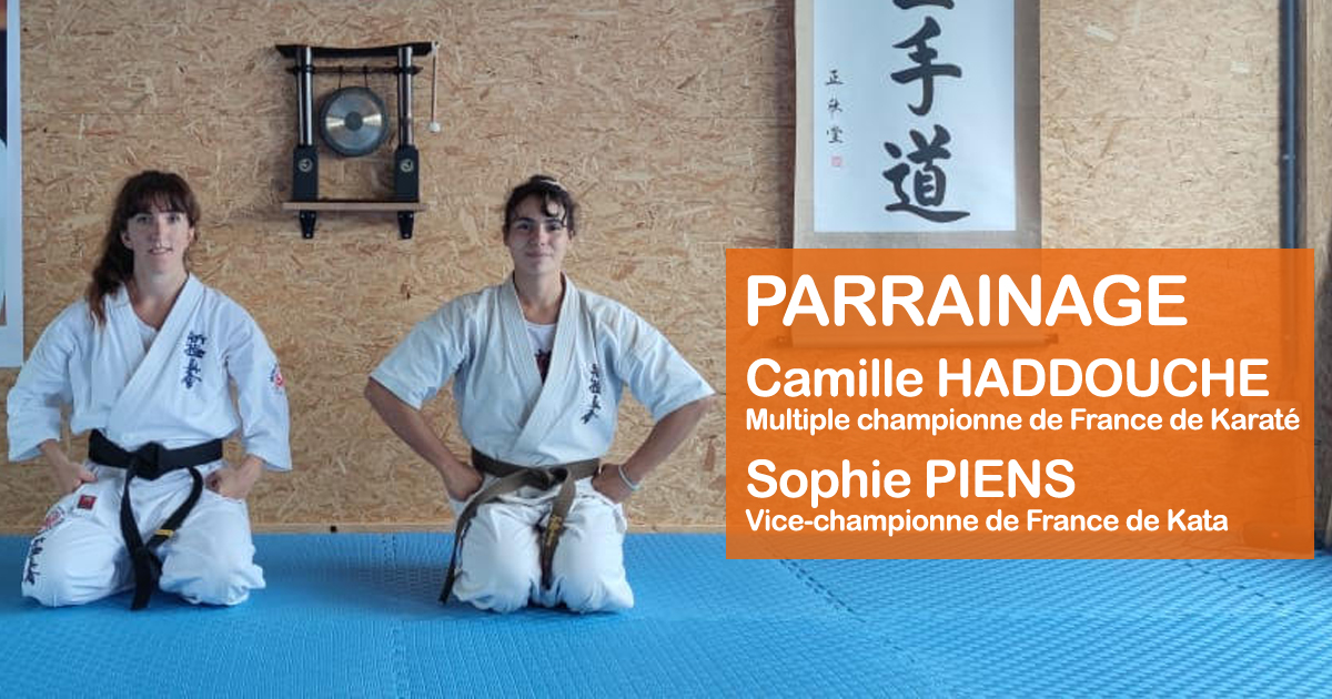 Capinghem Parrainage Camille HADDOUCHE ert Sophie PIENS