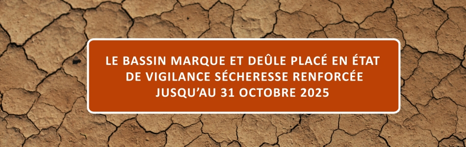 Vigilance sécheresse renforcée jusqu'au 31 octobre 2025