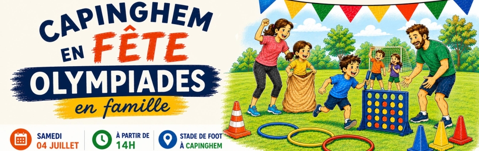 Capinghem en fête le samedi 04 juillet - Olympiades en famille