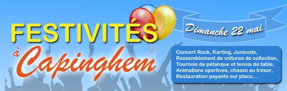 Festivités à Capinghem le dimanche 22 mai 2022