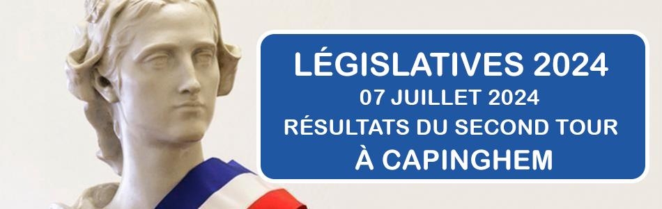 Législatives 2024 : résultats du second tour à Capinghem