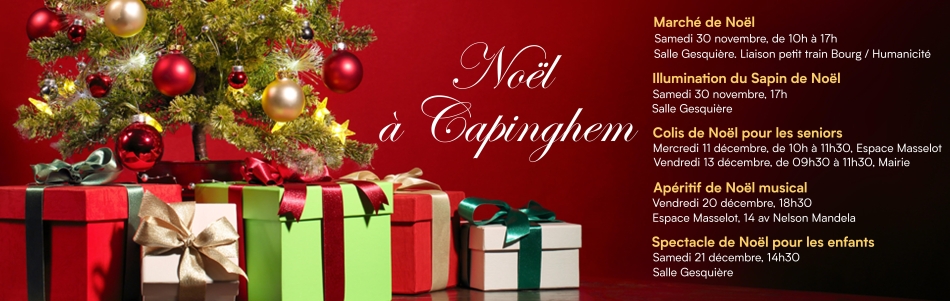 Noël à Capinghem : découvrez le programme !