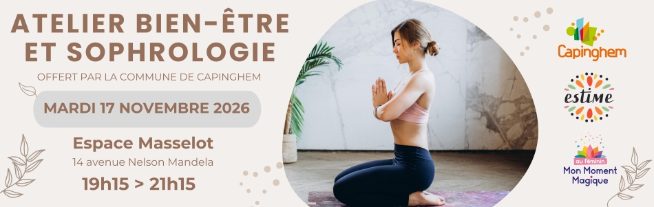 Atelier bien-être et sophrologie le mardi 17 novembre 2026