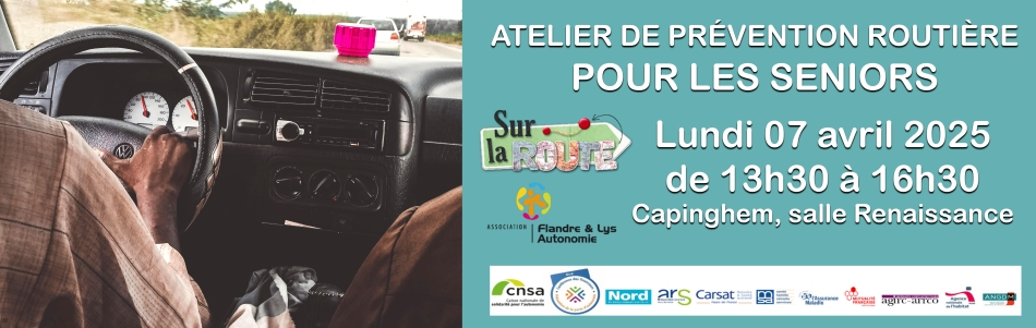 Atelier de prévention routière pour les seniors, lundi 07 avril 2025