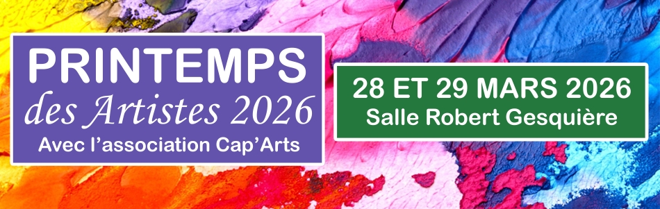Printemps des Artistes les 28 et 29 mars 2026