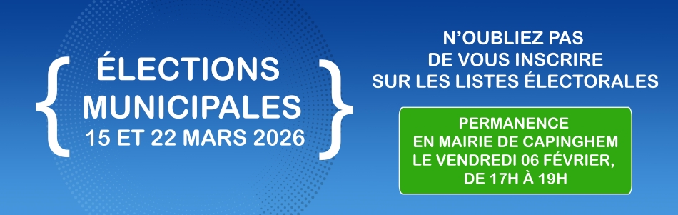 Élections Municipales les 15 et 22 mars : inscriptions sur les listes électorales