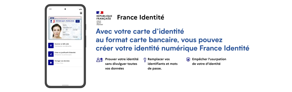 Créez votre identité numérique France Identité !