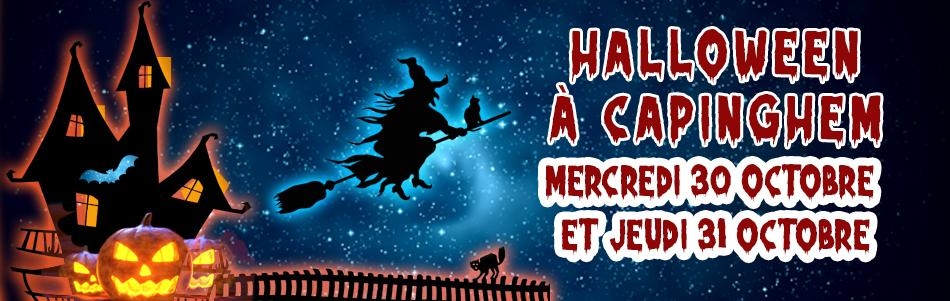 Halloween à Capinghem, mercredi 30 et jeudi 31 octobre 2024